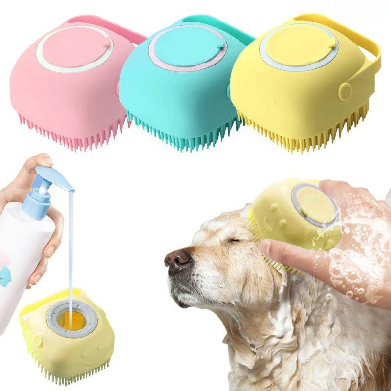 Brosse à savon massage pour chien™ - Clic chien